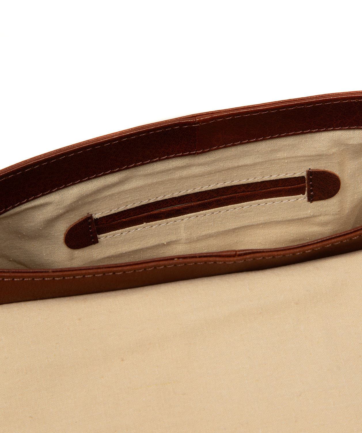 'Myla' Conker Brown Leather Cross Body Bag