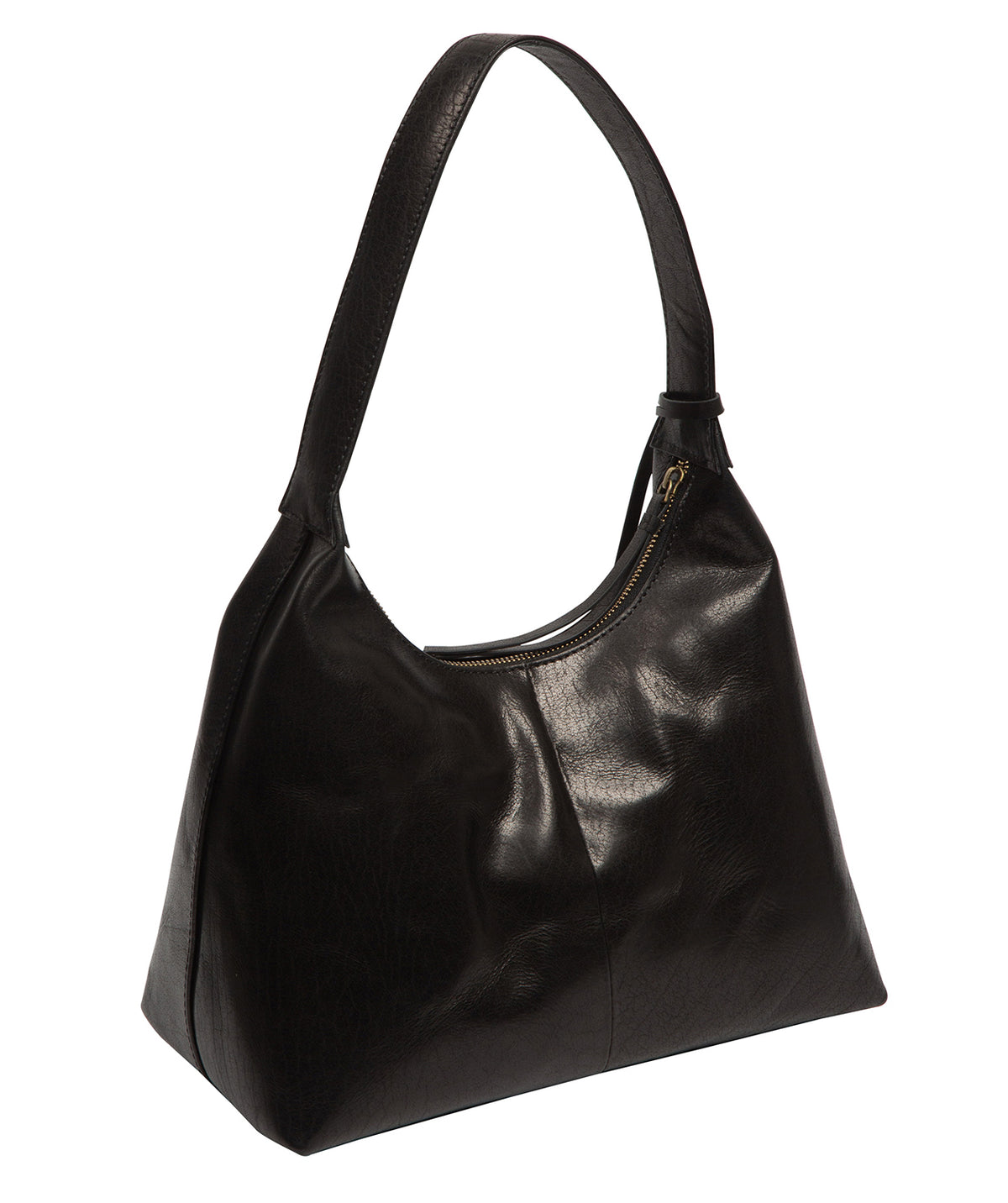 'Candy' Black Leather Handbag