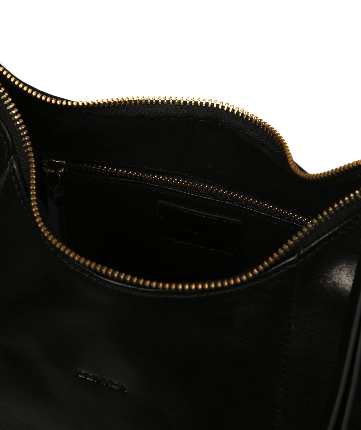 'Candy' Black Leather Handbag