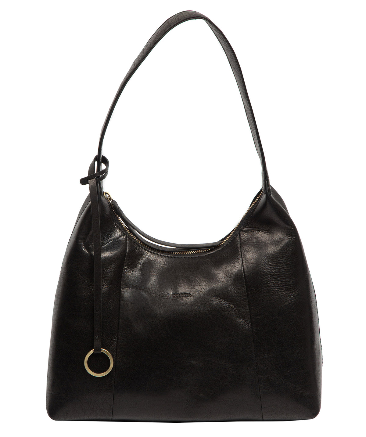 'Candy' Black Leather Handbag