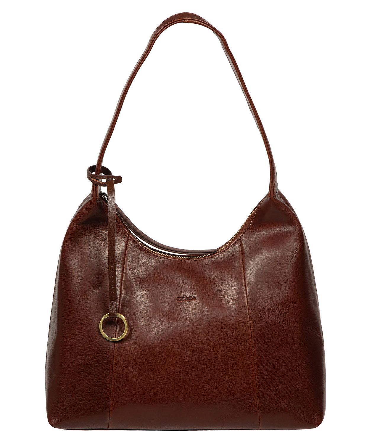 'Candy' Conker Brown Leather Handbag