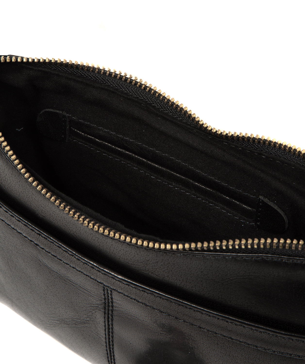 'Misty' Black Leather Cross Body Bag