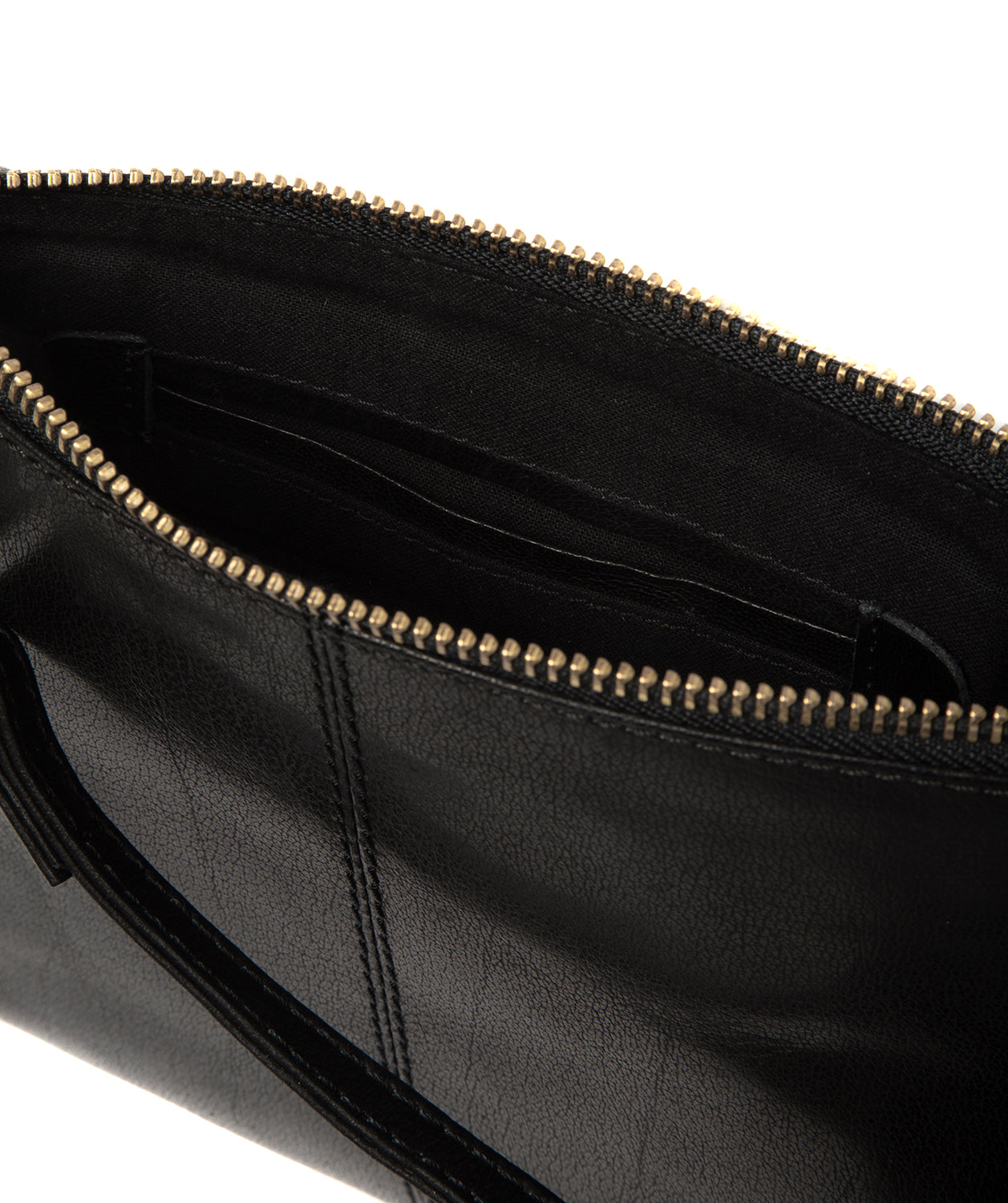 'Skylark' Black Leather Cross Body Bag