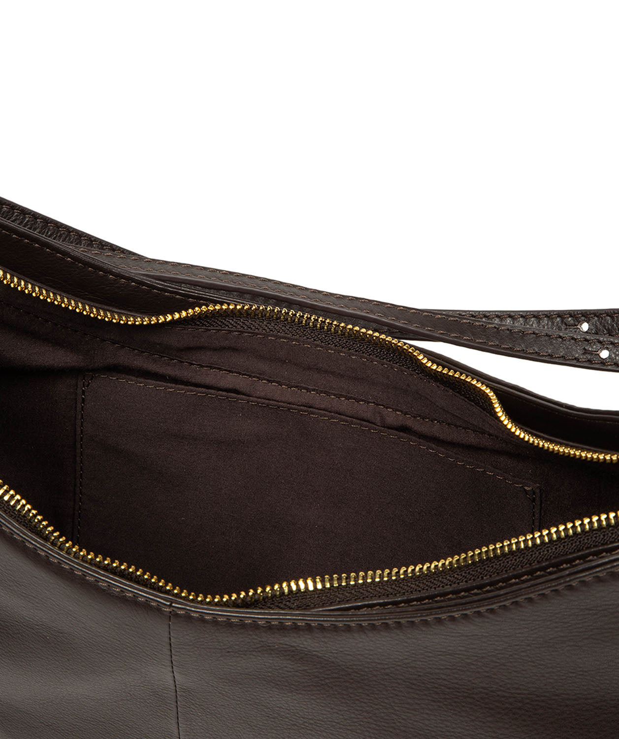 Back exterior pocket and handle drop length