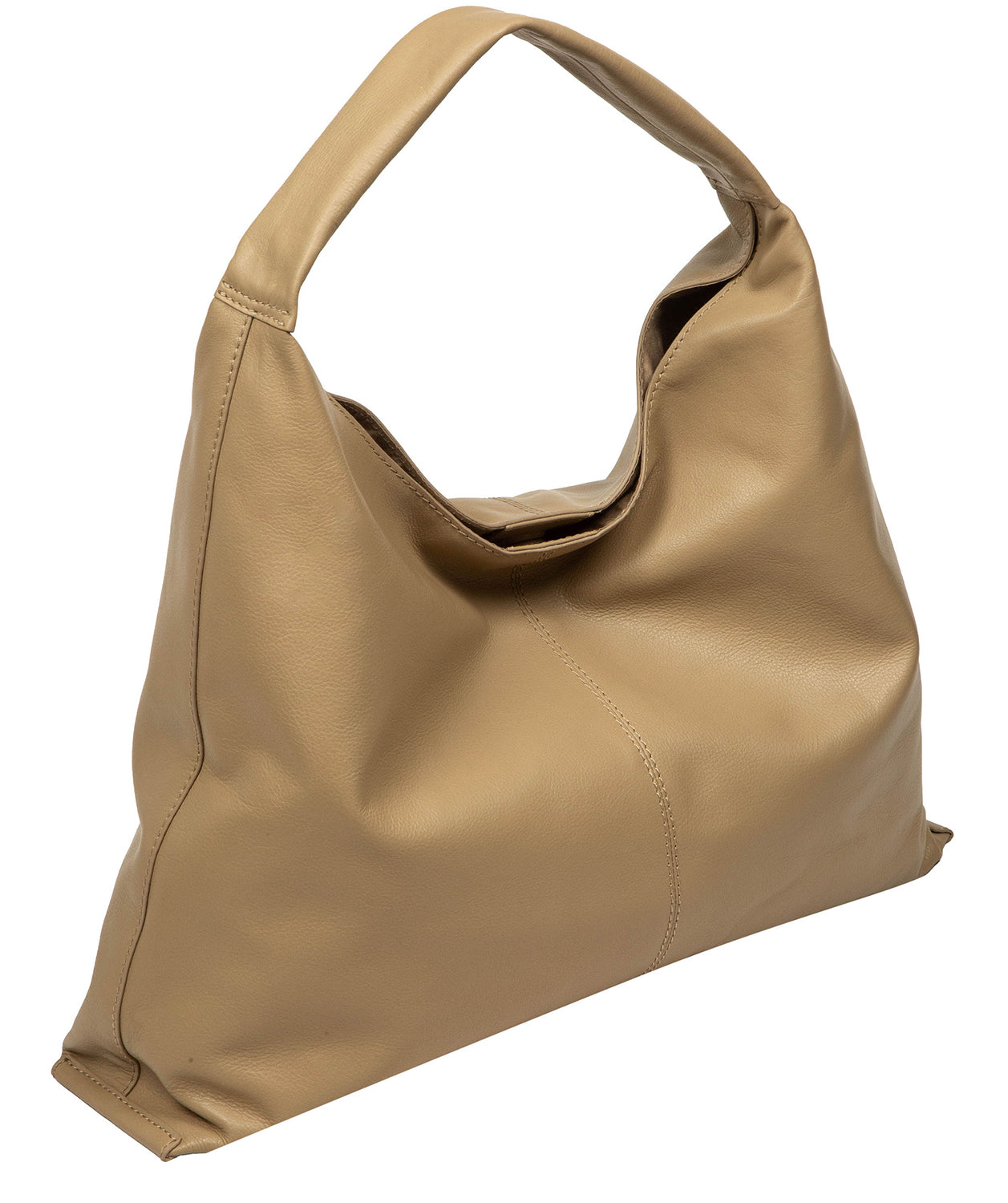 Full tote bag showing magnetic fastener closure