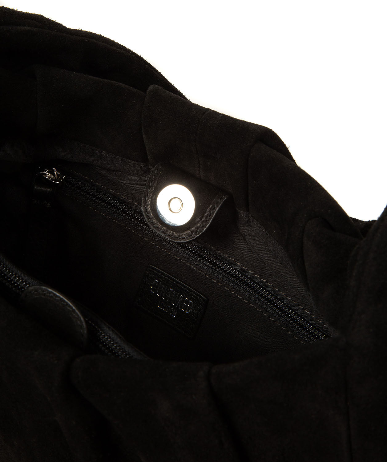 interior lined compartment with soft robust lining