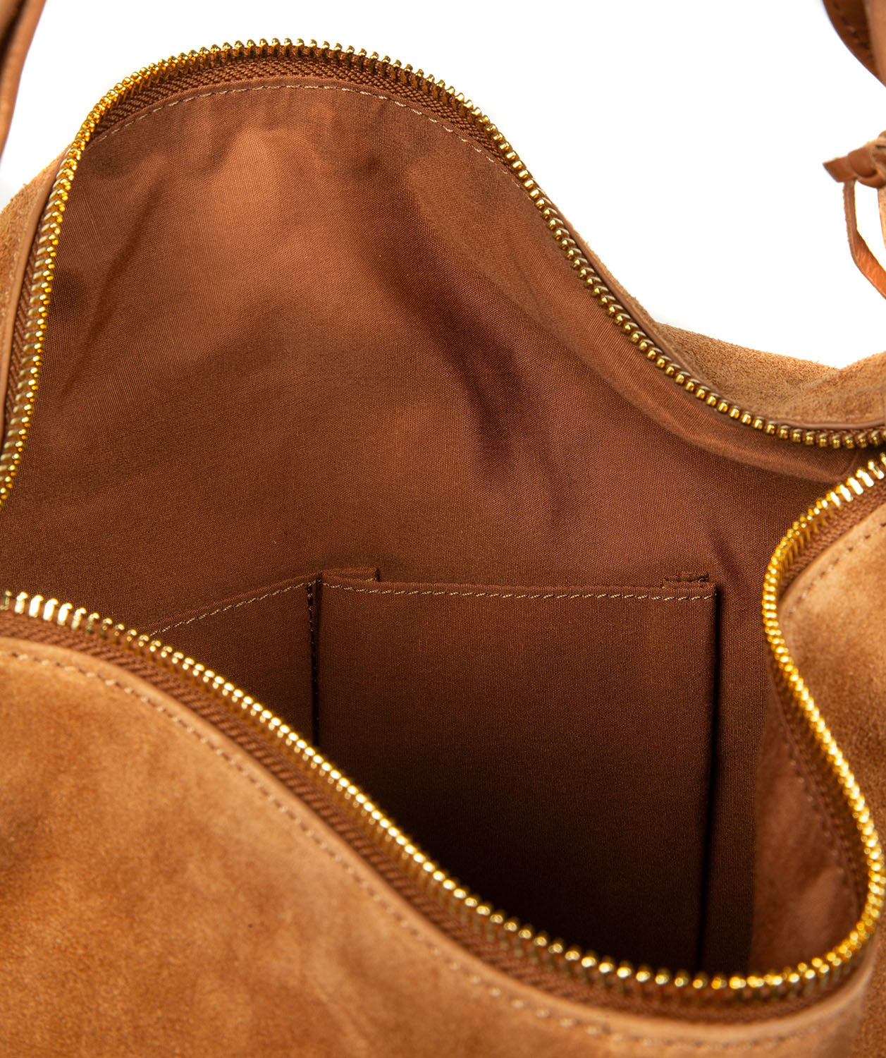 Full-length view showing drop shoulder strap length