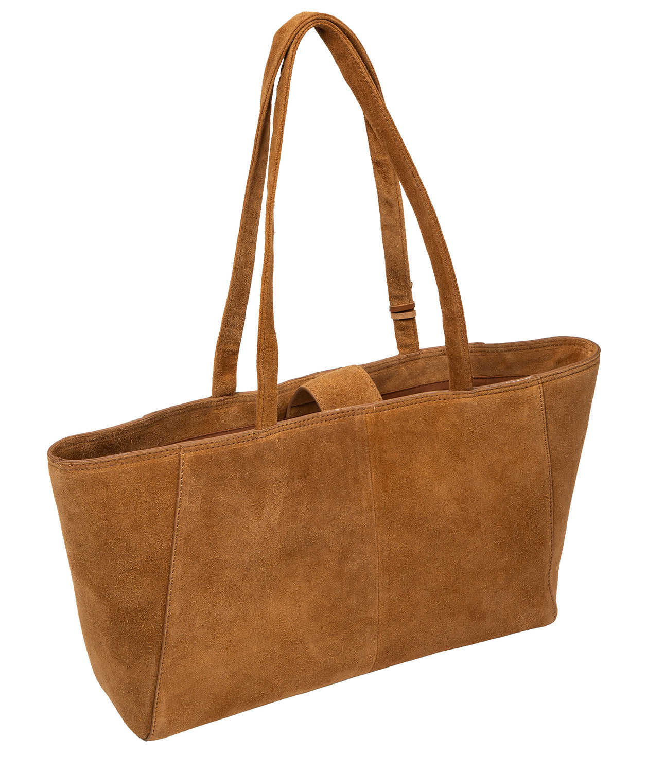 interior zip pocket and slip pockets detail