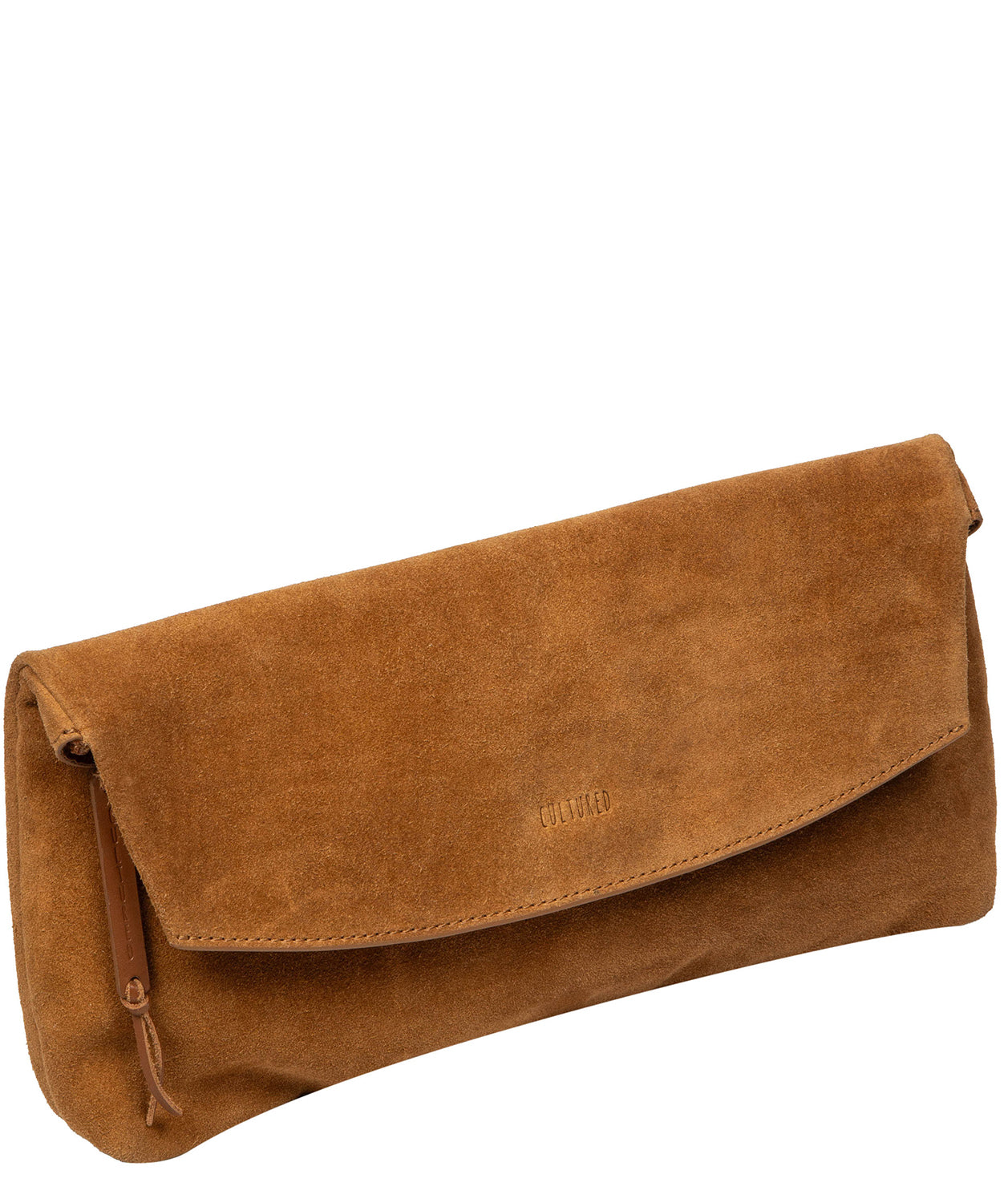 Interior view showing slip pocket and zipped pocket storage