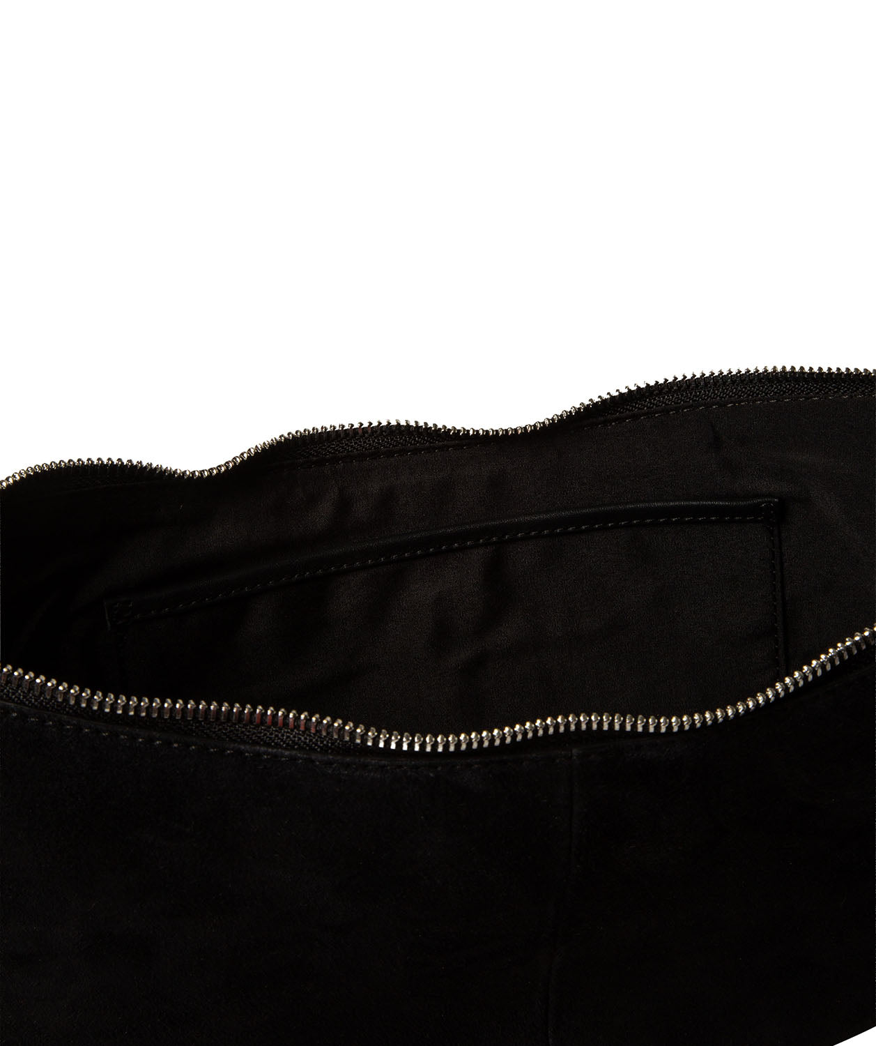 'Carine' Black Suede Cross Body Bag