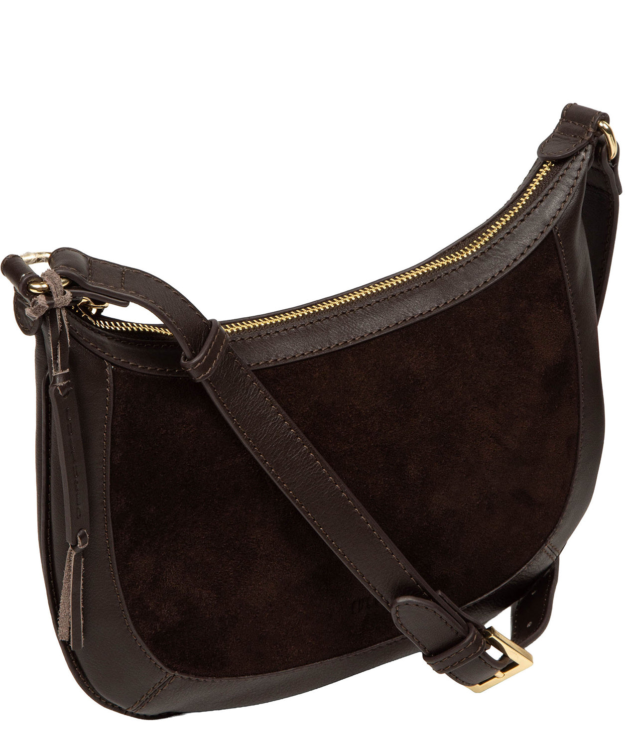Interior zip pocket and organisation detail