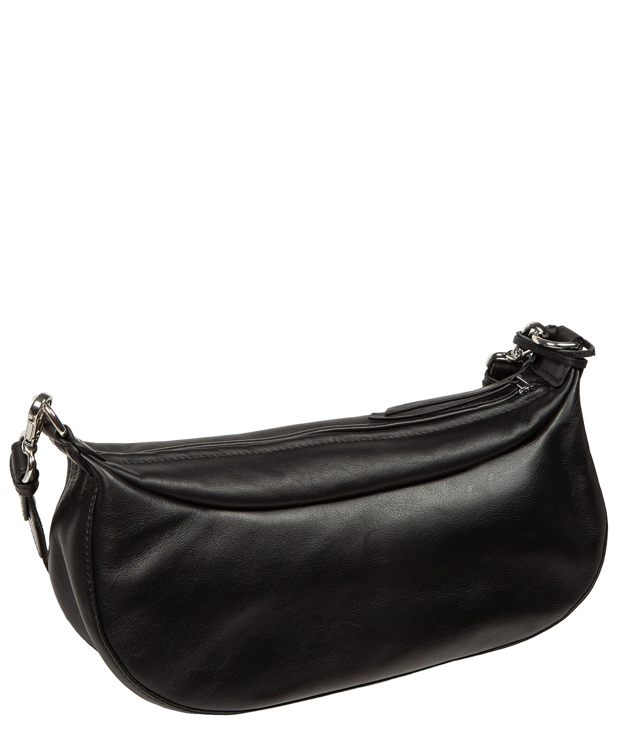 interior zip pocket and fully lined compartment detail
