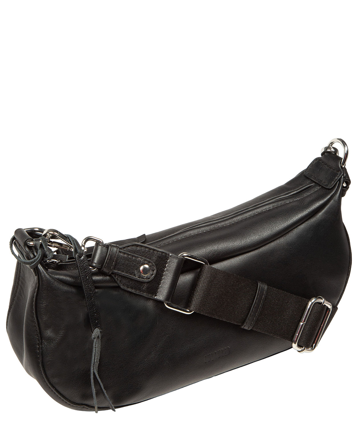 Nuala bag worn across body showing strap drop length