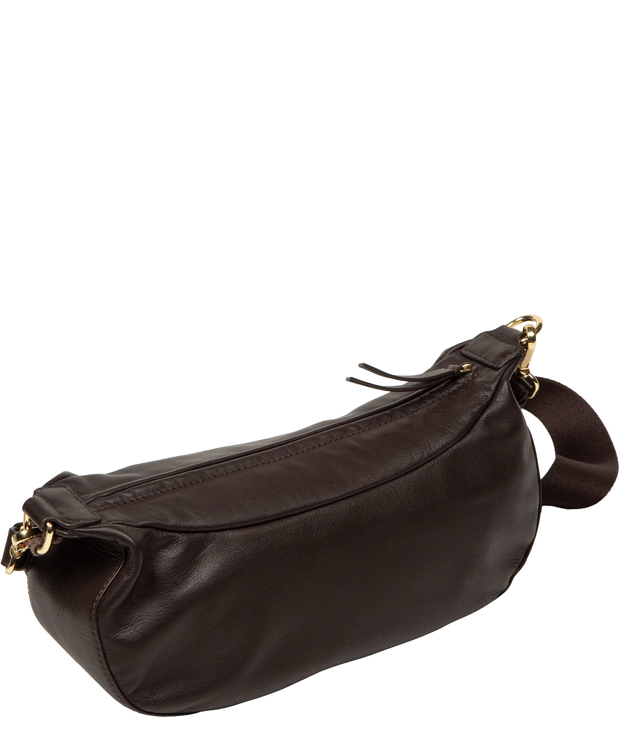 Full crossbody bag worn view with detachable strap