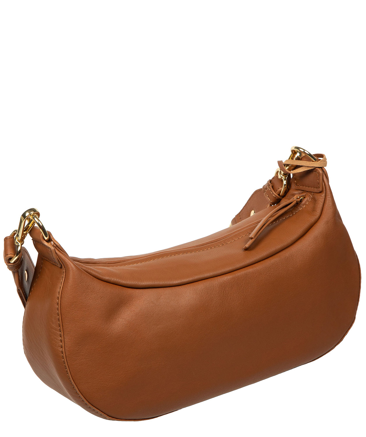Interior zip pocket and lining detail