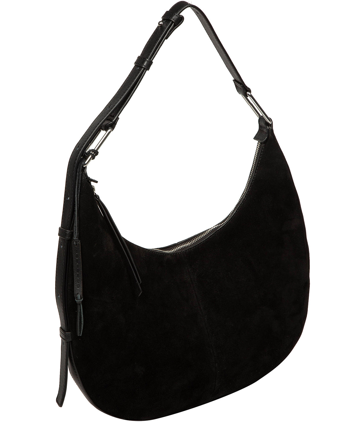 Kacey shoulder bag side profile with adjustable strap