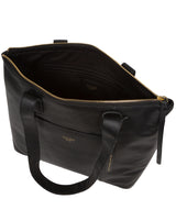 Cultured London Eco Collection Bags: 'Kensal' Black Leather Handbag