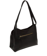 Cultured London Soho Collection Bags: 'Arabella' Black Leather Handbag
