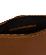 Cultured London Soho Collection Bags: 'Talisha' Tan Leather Shoulder Bag