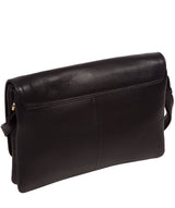 Pure Luxuries London #product-type#: 'Izzy' Black Leather Cross Body Bag