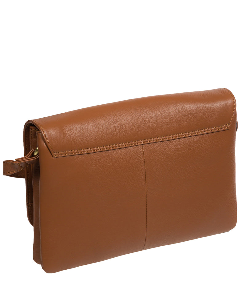 Pure Luxuries London #product-type#: Izzy' Tan Leather Cross Body Bag