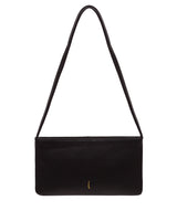 Cultured London Soho Collection Bags: 'Mimi' Black Leather Grab Bag