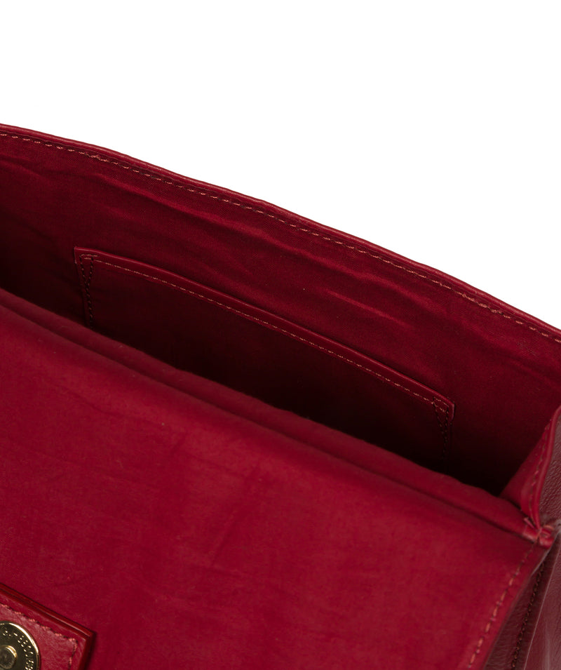 Cultured London Eco Collection Bags: 'Covent' Scarlett Leather Cross Body Bag