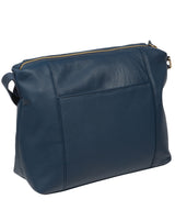 Cultured London Eco Collection Bags: 'Chancery' Denim Leather Shoulder Bag