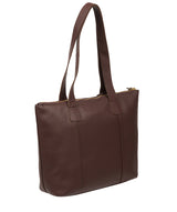 Cultured London Eco Collection Bags: 'Kensal' Plum Leather Handbag