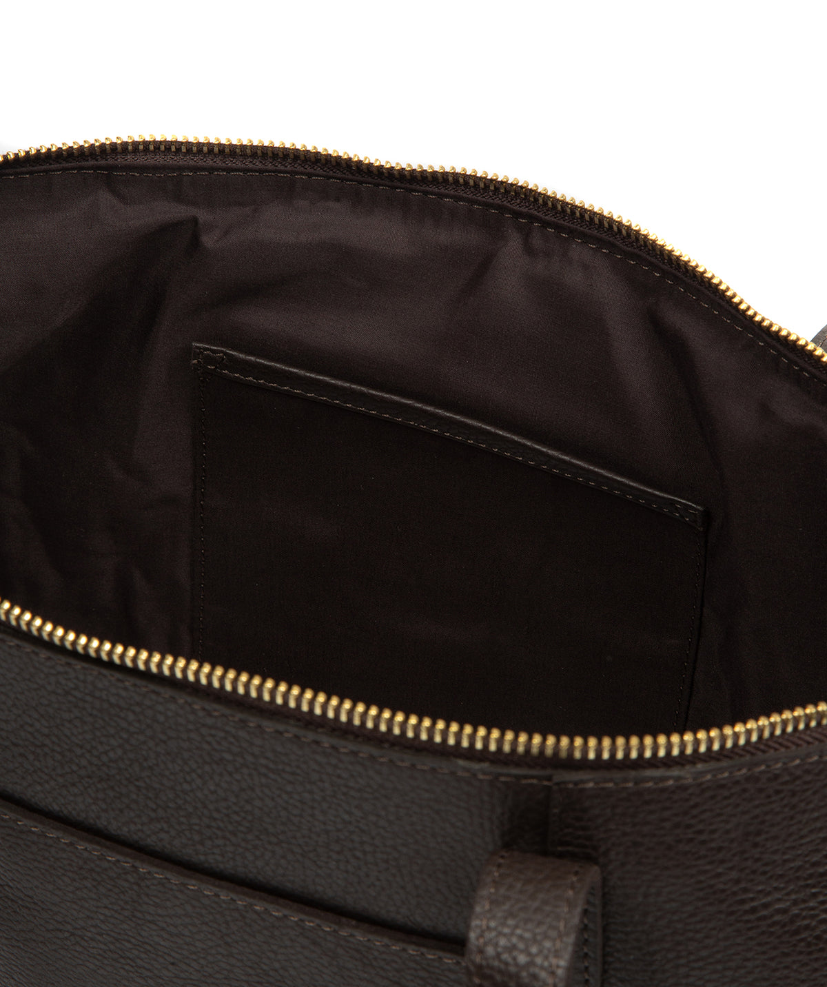 'Marlowe' Espresso Leather Tote Bag