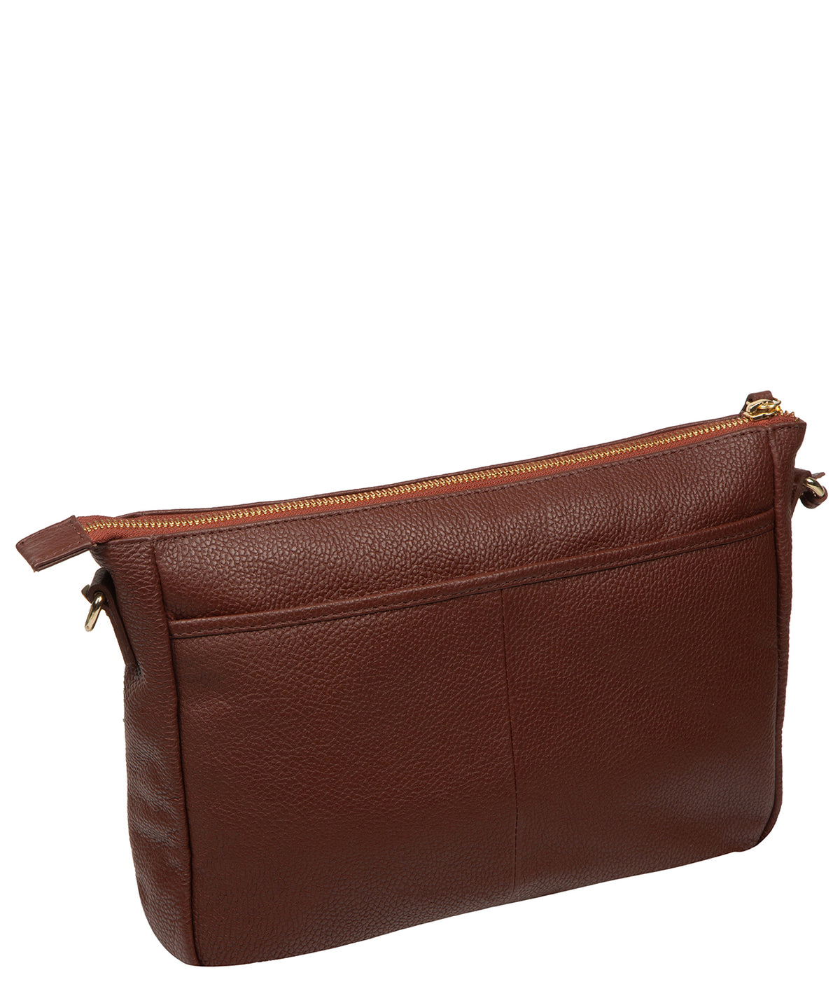 Interior organisation showing zipped pocket and slip pocket
