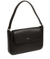 Pure Luxuries Knightsbridge Collection Bags: 'Olivia' Black Leather Grab Bag