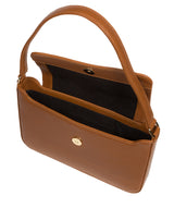 Pure Luxuries Knightsbridge Collection Bags: 'Olivia' Oak Leather Grab Bag