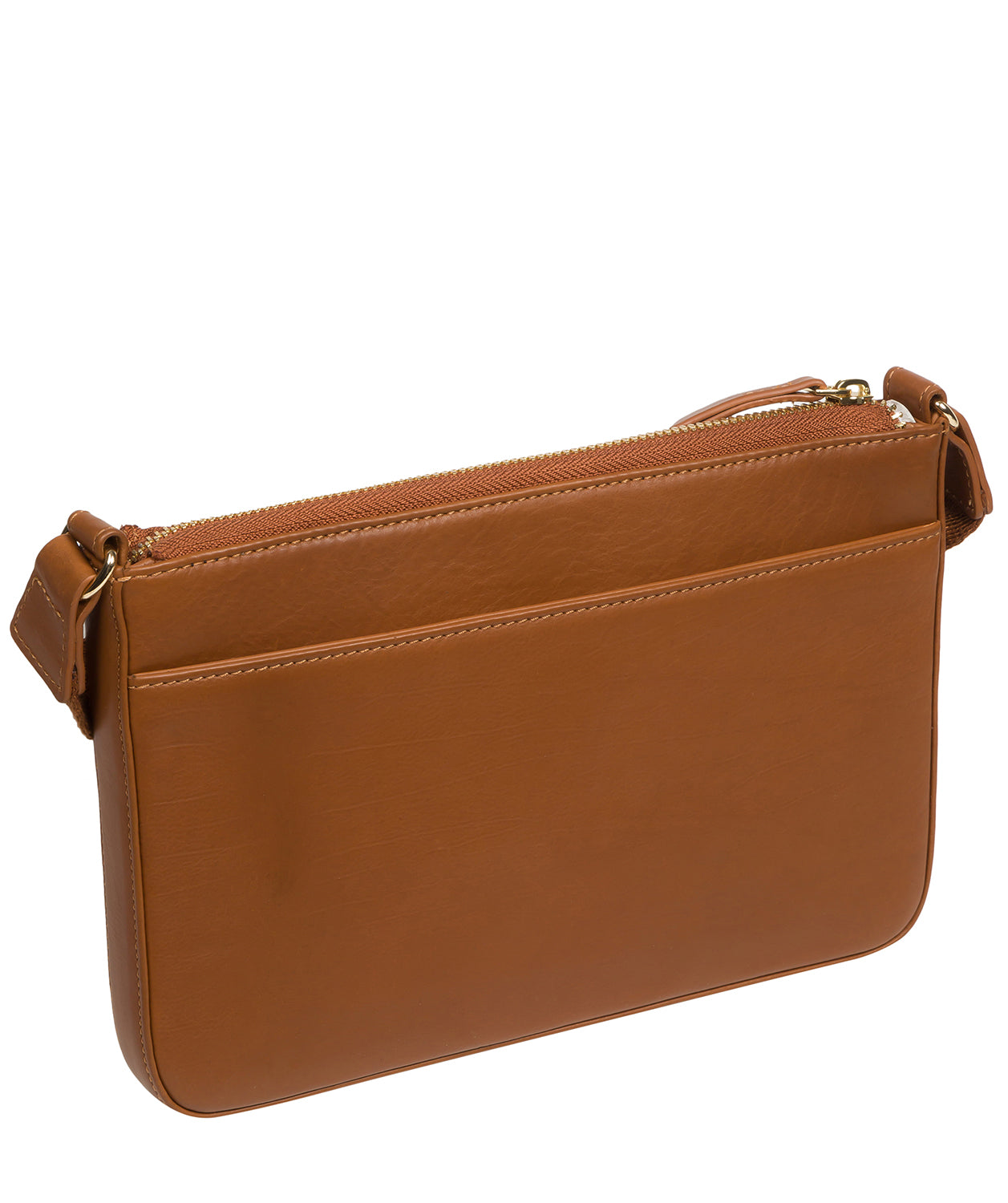 Pure Luxuries Knightsbridge Collection Bags: 'Raye' Oak Leather Cross Body Bag