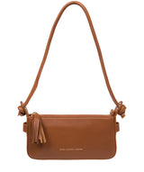 Pure Luxuries Knightsbridge Collection Bags: 'Taylor' Oak Nappa Leather Grab Bag