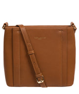 Pure Luxuries Knightsbridge Collection Bags: 'Kali' Oak Leather Cross Body Bag