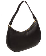 Pure Luxuries Marylebone Collection Bags: 'Emma' Black Nappa Leather Grab Bag