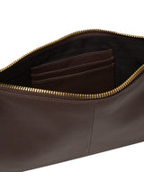 Pure Luxuries Marylebone Collection Bags: 'Anya' Hot Fudge Nappa Leather Cross Body Bag