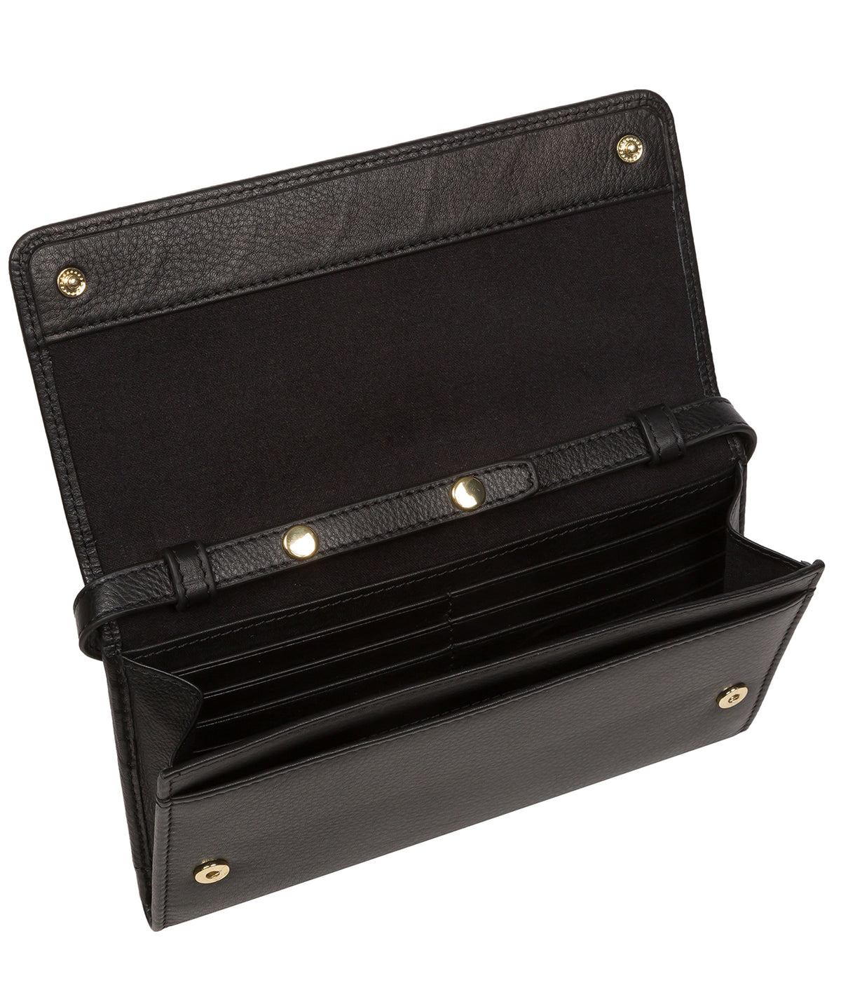 Interior compartment and zip pocket detail