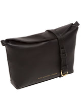 Pure Luxuries Marylebone Collection Bags: 'Lolo' Black Nappa Leather Cross Body Bag