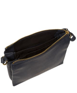 Pure Luxuries Marylebone Collection Bags: 'Niki' Navy Nappa Leather Cross Body Bag
