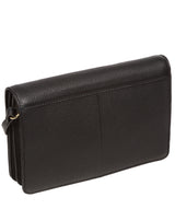 Pure Luxuries Marylebone Collection Bags: 'Gwen' Black Nappa Leather Cross Body Bag
