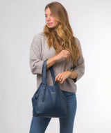 Pure Luxuries Eco Collection Bags: 'Colette' Denim Leather Handbag