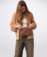 Pure Luxuries Marylebone Collection Bags: 'Anya' Animal Print Nappa Leather Cross Body Bag