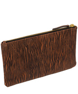 Pure Luxuries Couture Collection Bags: 'Wilmslow' Animal Print Leather Clutch Bag