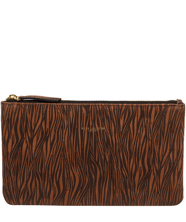 Pure Luxuries Couture Collection Bags: 'Wilmslow' Animal Print Leather Clutch Bag
