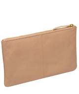 Pure Luxuries Couture Collection Bags: 'Wilmslow' Latte Nappa Leather Clutch Bag