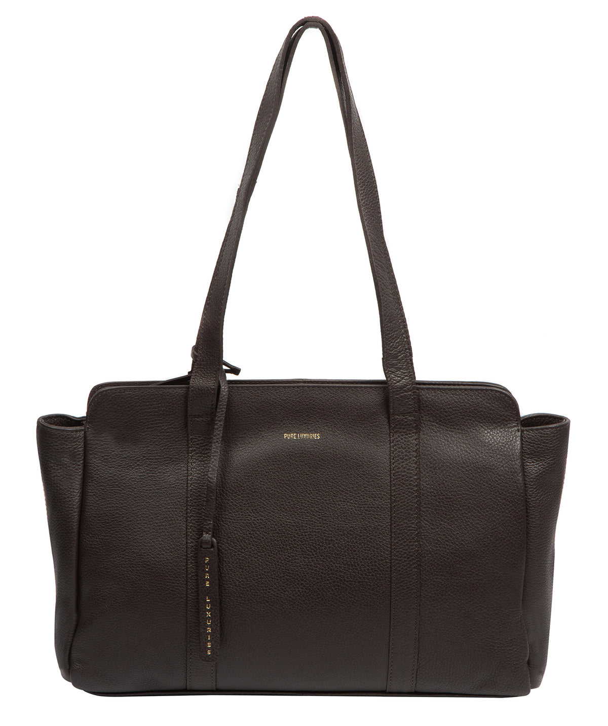 'Olney' Espresso Leather Handbag