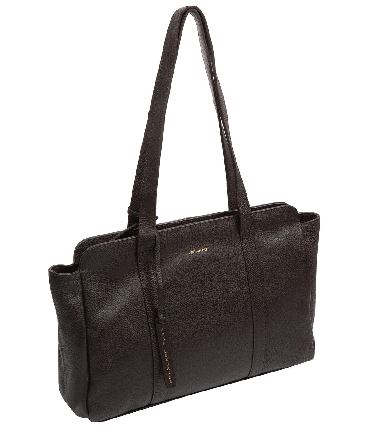 'Olney' Espresso Leather Handbag