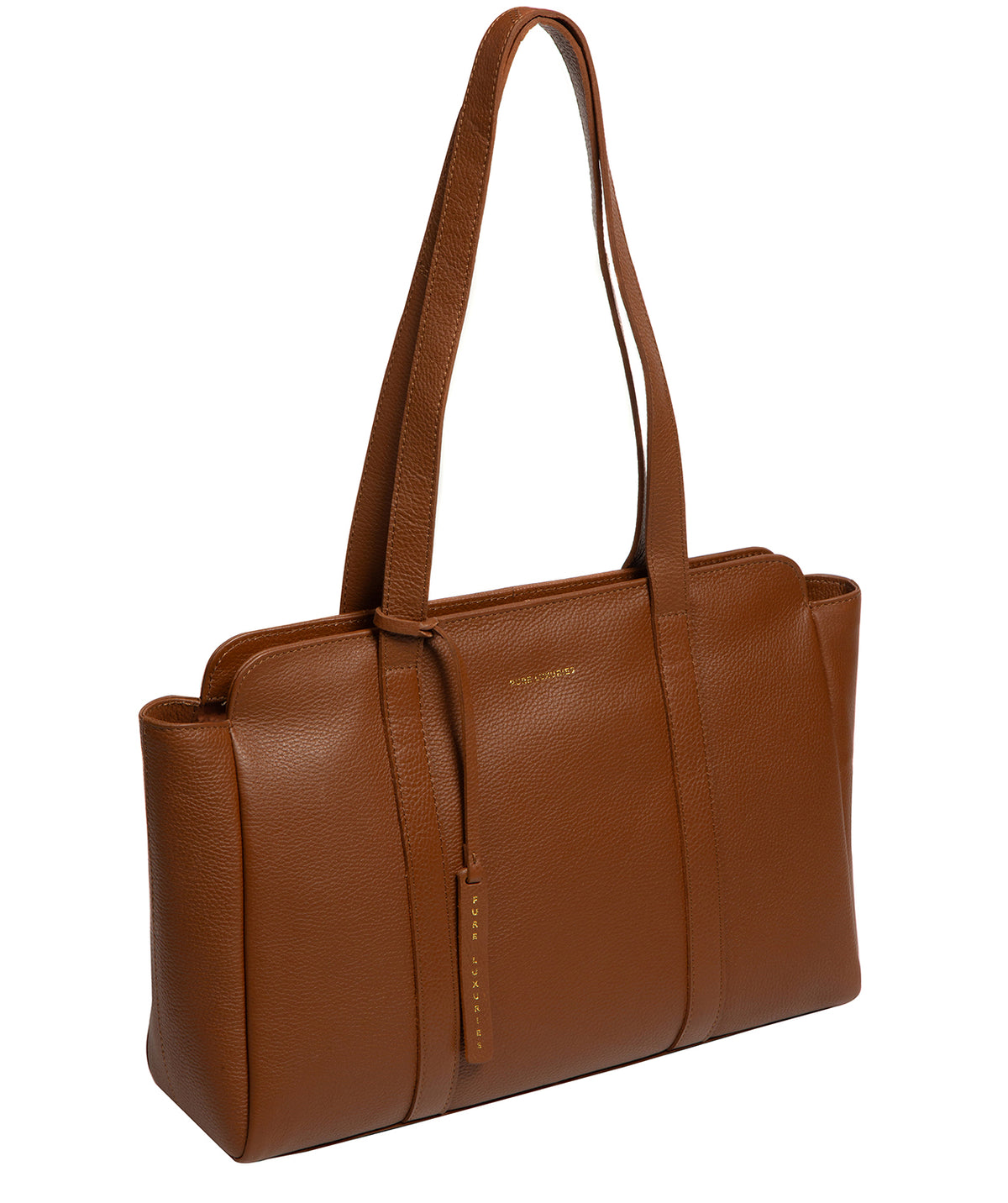 'Olney' Tan Leather Handbag
